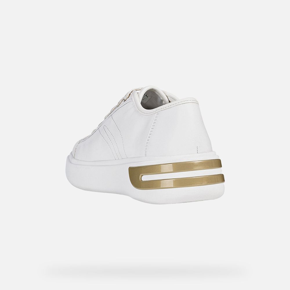 Geox Bayan Spor Ayakkabı Beyaz - Ottaya - LNS-375296